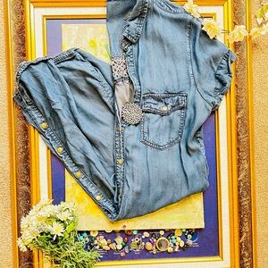 Western style Jean shirt dress by Maurices 🪴